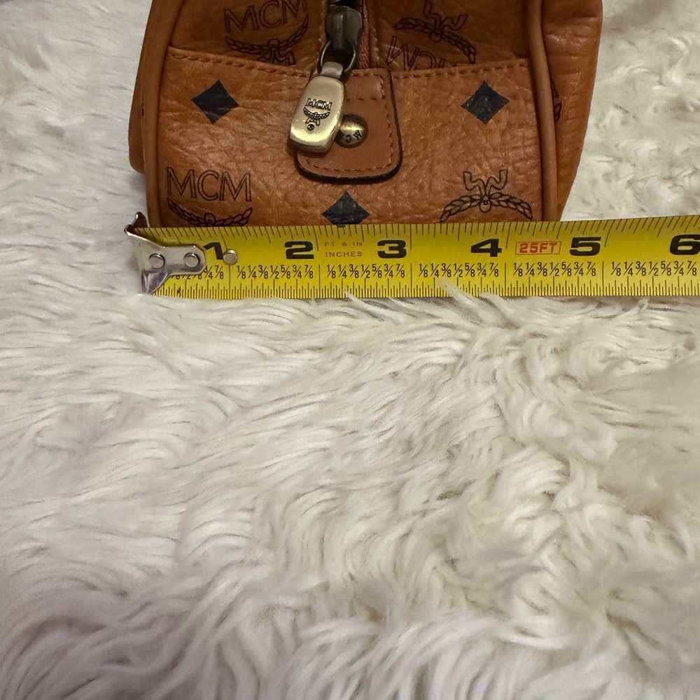 MCM Brown Leather Shoulder Bag - Picture 14 of 14